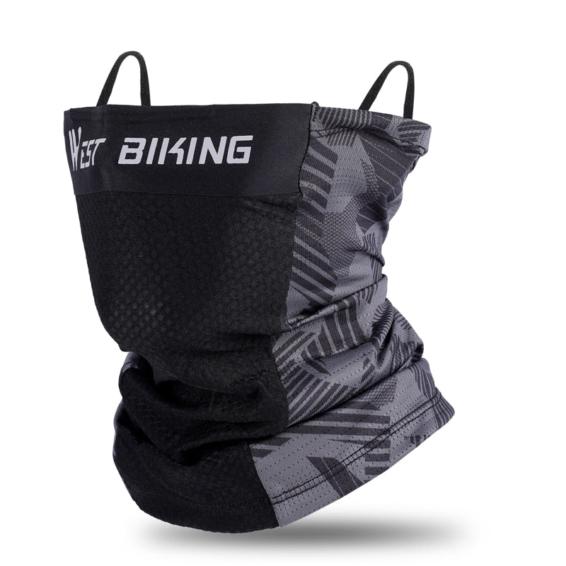 Anti-UV Summer Cycling Headwear Ice Silk Breathable Outdoor Sport Running Scarf Dustproof Protection Balaclava Cap