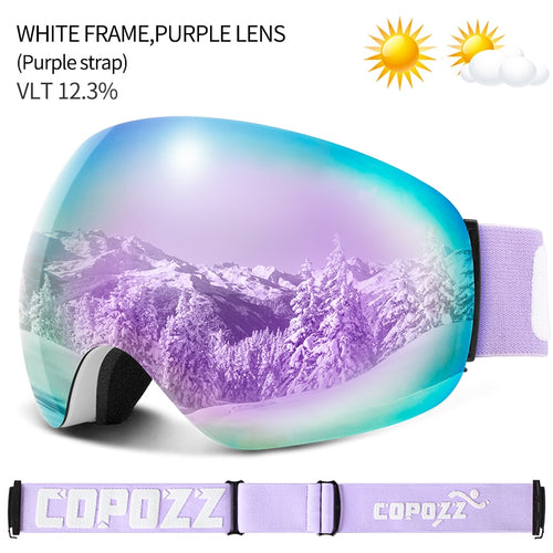 Load image into Gallery viewer, Ski Goggles UV400 Protection Ski Mask Men Women Anti-Fog Big Face Skiing Glasses Outdoor Sport Snowboard Skiing Eyewear
