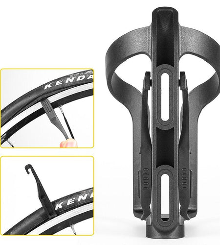 2 in1 Bicycle Water Bottle Cage With 2 Tire Levers MTB Road Bike Bottles Cage Drink Cup Holder Cycling Accessories