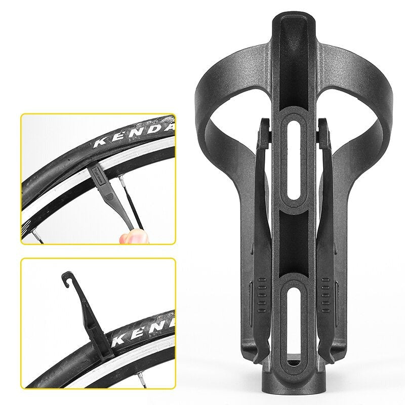 2 in1 Bicycle Water Bottle Cage With 2 Tire Levers MTB Road Bike Bottles Cage Drink Cup Holder Cycling Accessories
