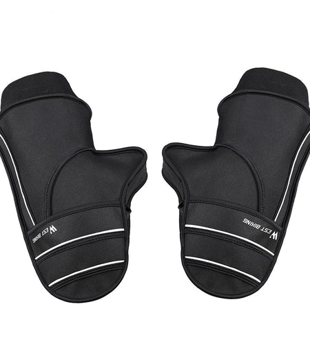 Winter Warm Bike Handlebar Gloves Windproof MTB Bike Outdoor Riding Gloves Electric Bike Motorcycle Cycling Gloves