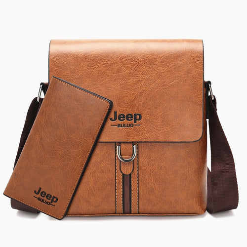 Load image into Gallery viewer, Brand High Quality Pu Leather Cross body Messenger Bag For Man iPad Famous Men Shoulder Bag Casual Business Tote Bags
