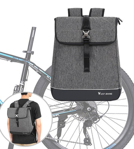 25L Multifunction Bike Bag MTB Road Bicycle Rack Rear Pannier Bags Laptop Backpack Travel Sports Cycling Accessories