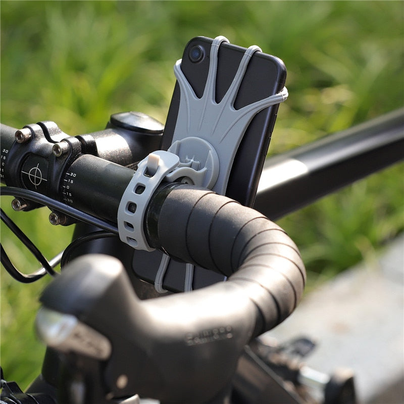 Universal 4.0-6.5 inch Bicycle Mobile Phone Holder for iPhone Samsung Xiaomi Huawei Cell Phone Bike Cycling Handlebar Bracket