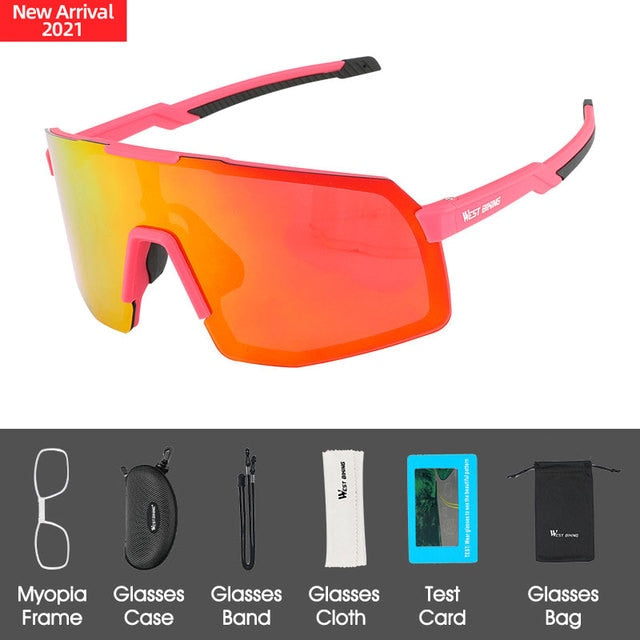 Sport Cycling Polarized Glasses MTB Road Bike Eyewear UV400 Sunglasses Motorcycle Bicycle Outdoor Riding Goggles
