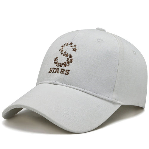 Load image into Gallery viewer, Men Casual sport fashion sun Hats Women cotton Stars S embroidery Baseball Cap Sun Protection Snapback cap hat
