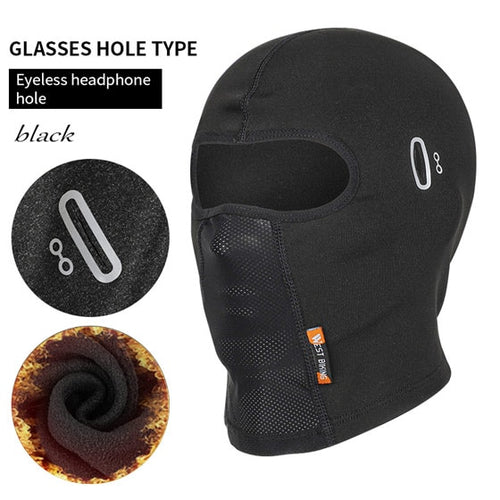 Load image into Gallery viewer, Winter Cycling Cap Motorcycle Face Cover MTB Bike Helmet Inner Liner Running Ski Skull Cap Sport Bicycle Headwear
