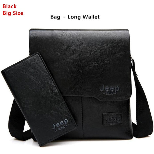 Famous Business Casual Tote Bags Men Messenger Bag Leather Crossbody Shoulder Bag For Man