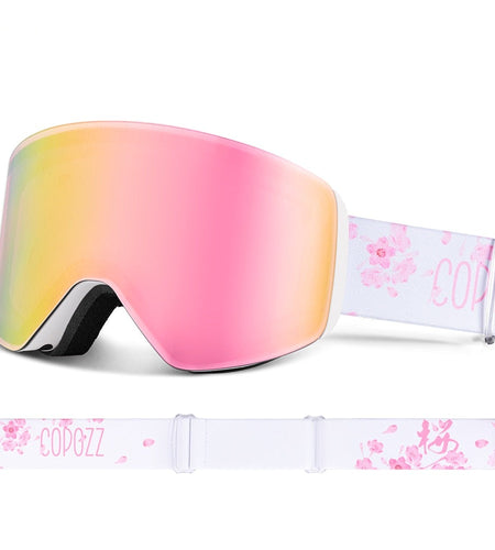 Professional Winter Ski Goggles Magnetic Quick-Change Double Layers Anti-Fog Snowboard goggles Men Women Ski Equipment