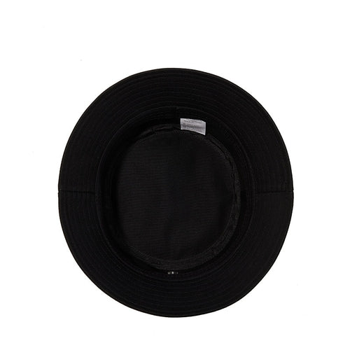 Load image into Gallery viewer, High Quality Bucket Hats For Women Solid Black Summer Hat Men&#39;s Panama Hat 100% Cotton Flat Top Sun Fisherman Cap 59cm
