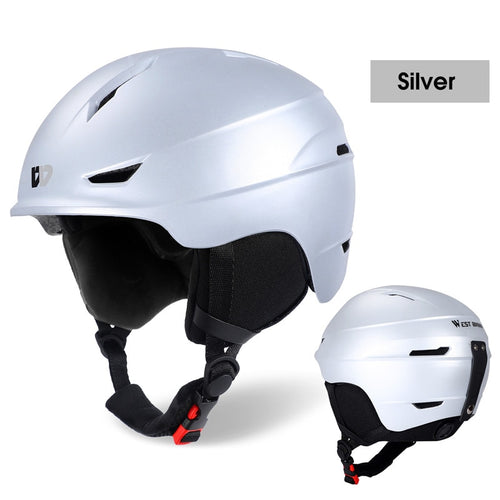Load image into Gallery viewer, Winter Warm Cycling Helmet Adjustable Motorcycle Electric Bike Safety Cap Men Women Ski Snowboard Bicycle Helmet
