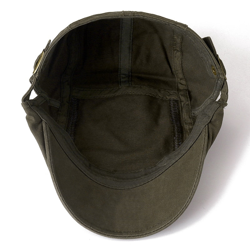 Summer Outdoor Visor Cap High Quality Cotton Berets For Men & Women Casual Peaked Caps Style Letter Stylish Berets Hats
