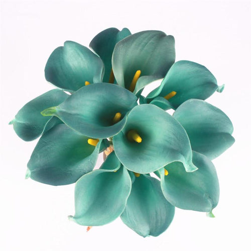 Load image into Gallery viewer, 11pcs Artificial Mini Calla Lily Flower-home accent-wanahavit-blue-wanahavit

