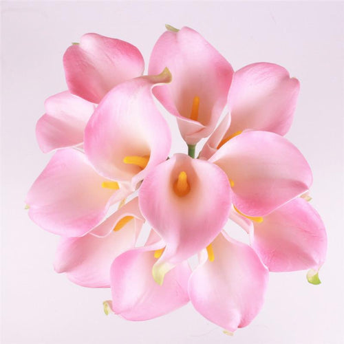 Load image into Gallery viewer, 11pcs Artificial Mini Calla Lily Flower-home accent-wanahavit-pink-wanahavit
