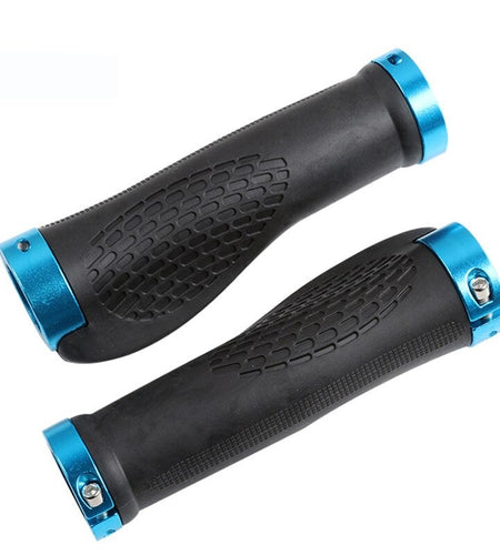 Cycling Grips Ergonomic Rubber Aluminum Road Mountain Bikes Handlebar Grips Anti-skid Bike Accessories Bicycle Grips