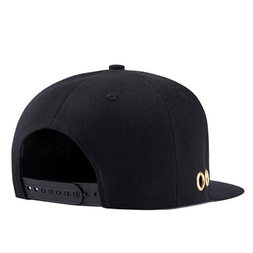 Load image into Gallery viewer, Solid Bone Snapback Caps Gorra Black Snapback Hats For Men Brand High Quality Unisex Black Hip Hop Baseball Cap
