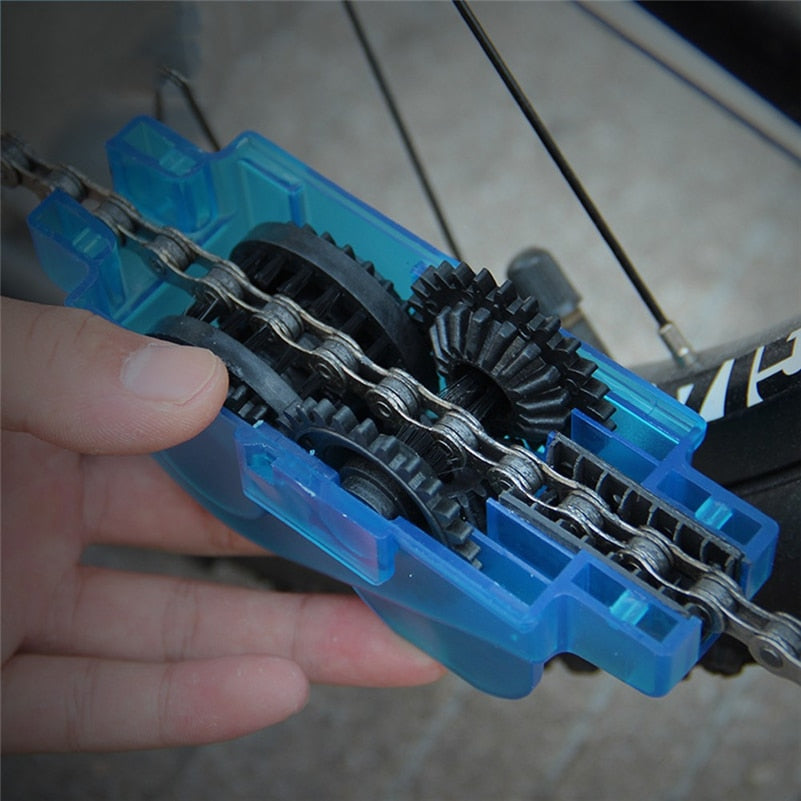 Bicycle Tools Chain Cleaner Cycling Bike Repair Tools Kit Wash Machine Brushes Scrubber Chain Cleaner MTB Bike Tools