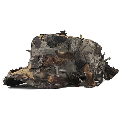 Load image into Gallery viewer, Washed Cotton Camouflage Leaf Military Flat Cap
