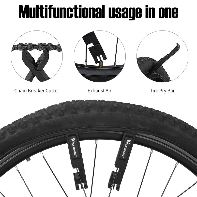 Bicycle Tyre Tire Lever MTB Bike Multifunctional Repair Tools Bicycle Accessories Cycling Master Link Chain Pliers