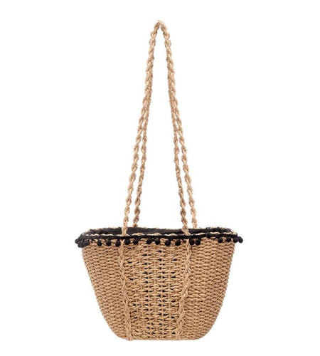 Pompom Bohemian Cute Shoulder Bag-women-wanahavit-wanahavit