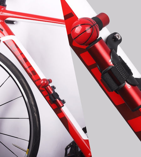 48G Mini Soccer & Basketball Bicycle Pump 90 PSI High Pressure Portable Tire Inflator Hand Air Pumps MTB Bike Pump