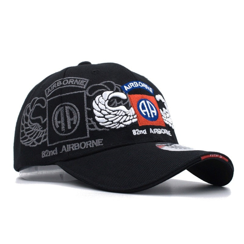 82nd Ariborne Tactical Baseball Cap Men Brand Army Cap Gorra Snapback Hats Trucker For Men Size 56-59cm