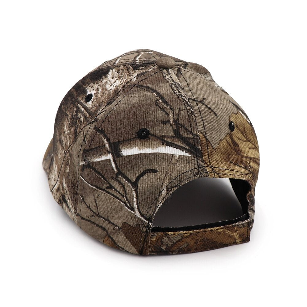 Outdoor Jungle Fishing Baseball Hat Cap Man Camouflage Hunting Hat Casquette Bone Cotton Rucker Camo Snapback Dad Caps