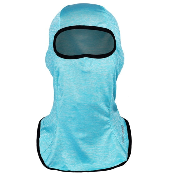 Breathable Thin Cycling Face Mask Ice Fabric Cool Balaclava Anti-UV Windproof Road MTB Bike Mask Bicycle Face Mask