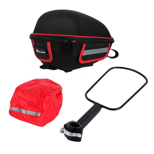 Load image into Gallery viewer, Cycling Bag Bike Rear Bag Reflective Waterproof Rain Cover Mountain Bike Cycling Tail Extending Saddle Bicycle Bag
