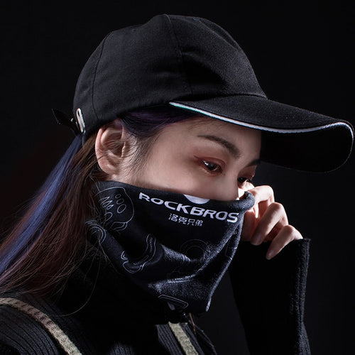 Load image into Gallery viewer, Cycling Sports Face Mask Fleece High Elasticity Breathable Running Bicycle Scarf Bike Fishing Ski Warm Mask Bandana Men
