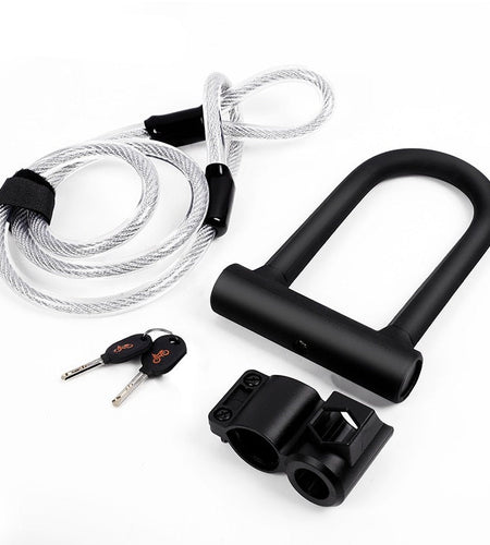 Bicycle U Lock Anti-theft MTB Road Mountain Bike Lock Bicycle Accessories U-Locks Cycling Steel Security Bike Locks