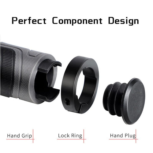 Load image into Gallery viewer, MTB Bicycle Handlebar Rubber Grips Ergonomic Bike Accessories Ring Lockable Non-slip Shock Absorption Bicycle Grips
