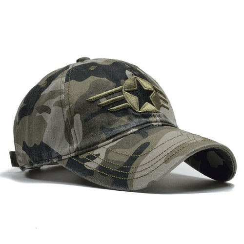 Load image into Gallery viewer, Brand Camo US Army Cap Men Army Baseball Cap Dad Hat For Men Camouflage Snapback Bone Masculino Tactical Dad Cap
