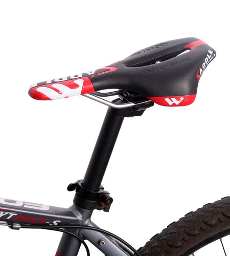 Bicycle Saddle Skidproof Bike Saddle Seat Cushion MTB Hollow  Road Mountain Red Cycling Bicycle Bike Saddle