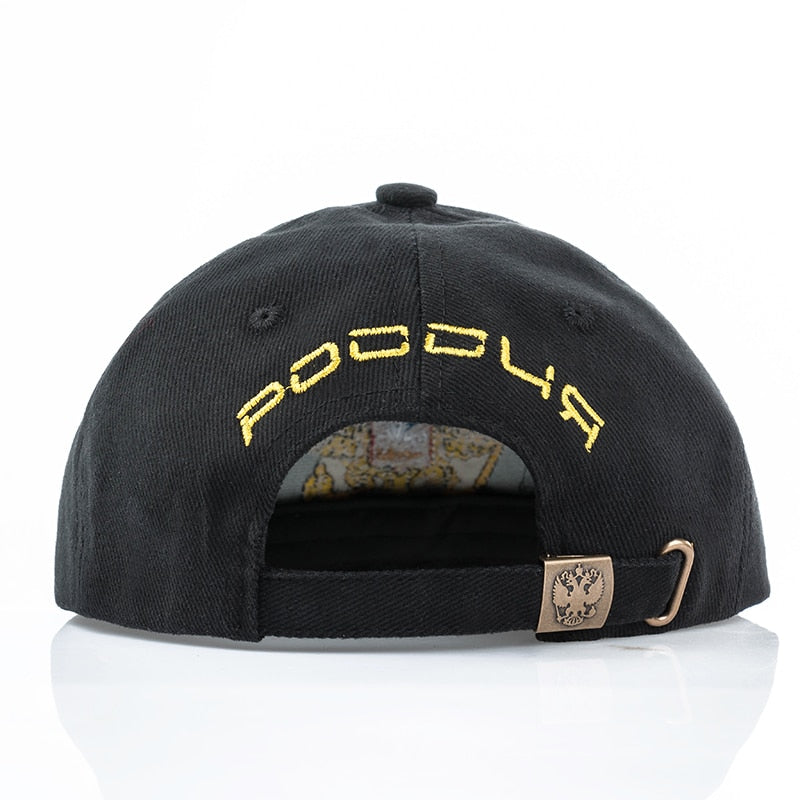 Unisex 100% Cotton Outdoor Baseball Cap Russian Emblem Embroidery Snapback Fashion Sports Hats For Men & Women Patriot Cap