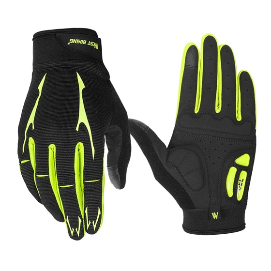 Cycling Gloves Half Finger GEL Bike Gloves Full Finger Men Women Outdoor Sports Non-slip Shockproof Bicycle Gloves