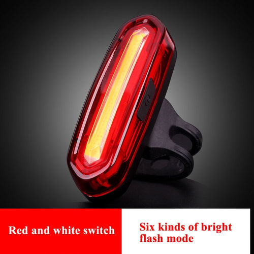 Load image into Gallery viewer, USB Rechargeable Bike Lights Mountain Warning Light LED Super Bright Change Bicycle Cycling USB Charging Taillight
