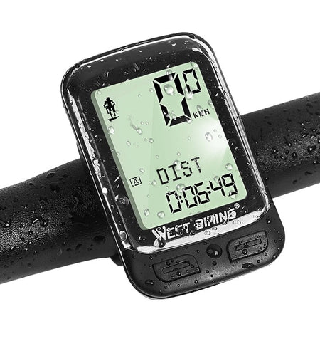 Waterproof 5 Language Bike Computer Wireless Stopwatch MTB Road Bike Speedometer Cycling Odometer Bicycle Computer