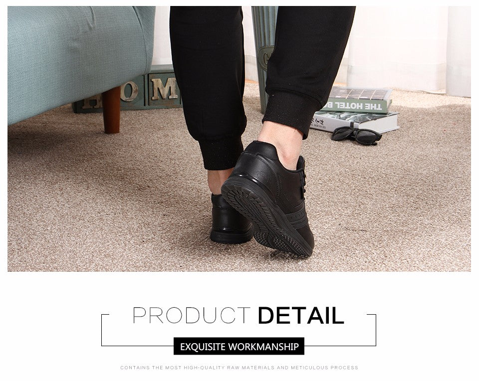 Casual Comfortable Lightweight Outsole Lace Up Shoes-unisex-wanahavit-Black-8-wanahavit