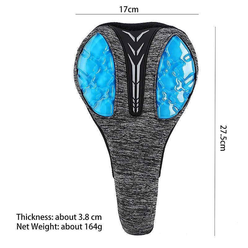 Bicycle Saddle Cover 3D Liquid Silicon Gels Cycling Seat Mat Comfortable Cushion Soft Anti Slip Bike Saddle Cover