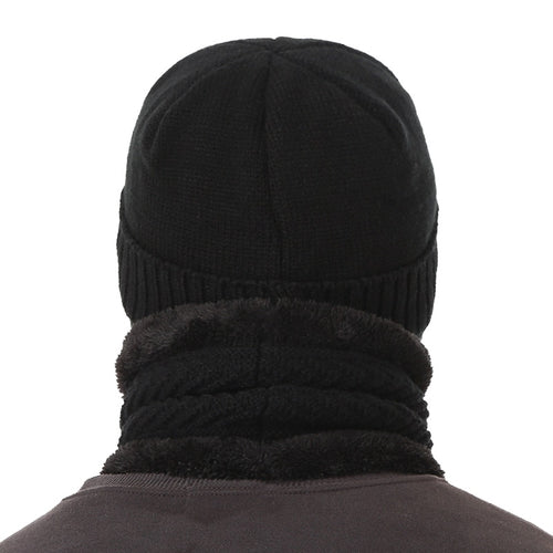 Load image into Gallery viewer, Winter Hat Scarf Skullies Beanies For Men Knitted Hat Women Mask Thick Balaclava Earflap Wool Bonnet Male Beanie Hats Cap
