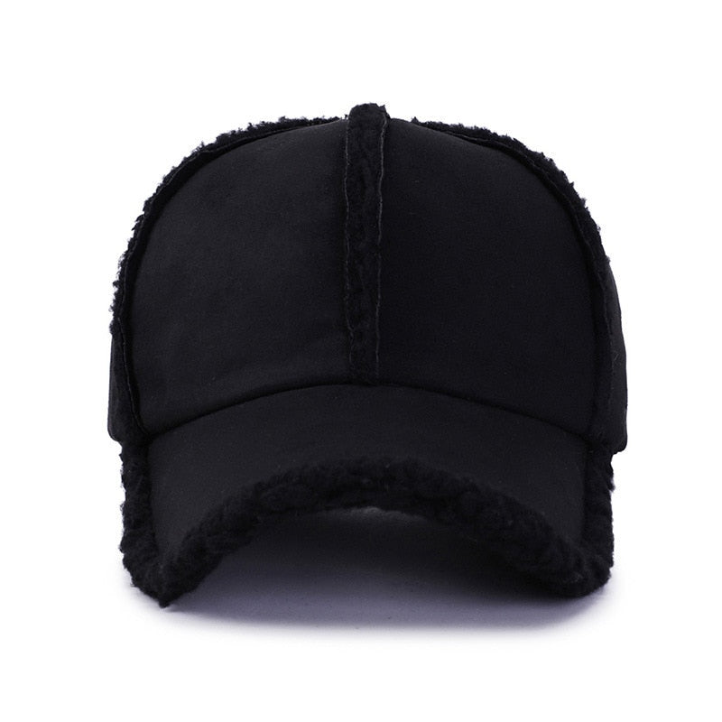 Fashion Women Baseball Cap Men Winter Snapback Casquette Femme Dad Hat Adjustable Solid Hip Hop Bone Cap