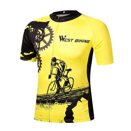 Load image into Gallery viewer, Summer Men Cycling Clothing Breathable Mountian MTB Bike Bicycle Clothes Ropa Ciclismo Quick-Dry Cycling Jersey Sets
