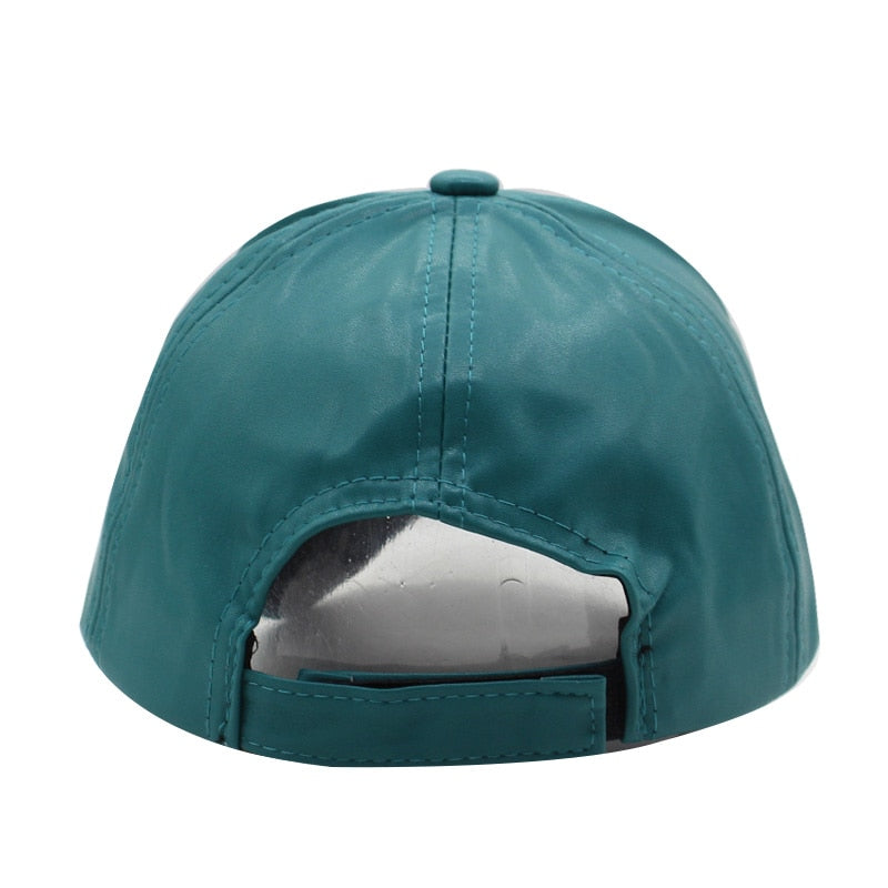 Leather PU Baseball Cap Men Snapback Caps Women Brand Bone Winter Hats For Men Gorras Fall Casquette Baseball Caps