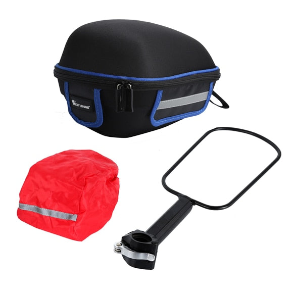 Cycling Bag Bike Rear Bag Reflective Waterproof Rain Cover Mountain Bike Cycling Tail Extending Saddle Bicycle Bag