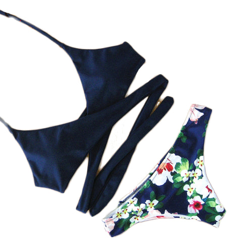 Sexy Floral Bandage Bikini-women fitness-wanahavit-1-S-wanahavit