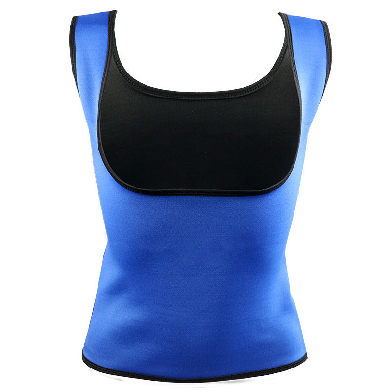 Plus Size Neoprene Sweat Sauna Hot Body Shaper-women fitness-wanahavit-Blue-6XL-wanahavit