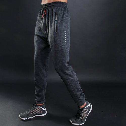 Load image into Gallery viewer, Autumn winter Men Running Training Pants Sport Trousers Jogging soccer Basketball Gym Fitness Sports Sweatpants zipper Pocket
