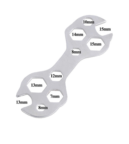 Multi-functional Mountain Bike Multi - hole Wrench Repair Tools Porous Hexagonal Wrench