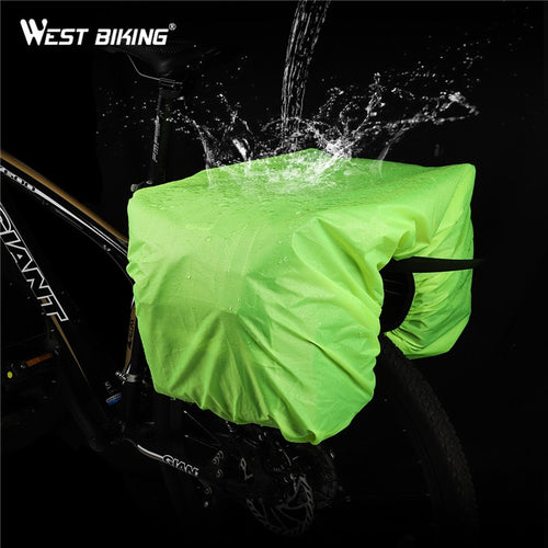 Load image into Gallery viewer, 25L Large Capacity Bicycle Rear Seat Bag Rain Cover Outdoor Cycling MTB Road Bike Rear Seat Trunk Double Pannier Bag
